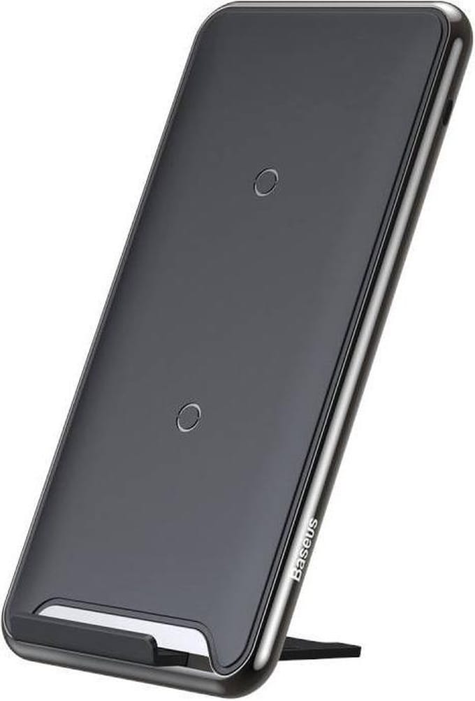 Baseus Wireless Fast Charger en Bureaustandaard Zwart