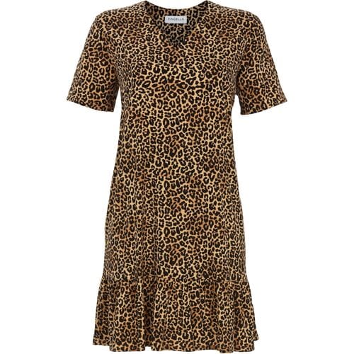 Leopard dames nachthemd Ringella - Bruin - Maat - 38