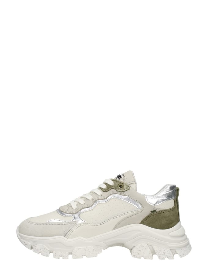 Bronx Tayke-Over Veterschoenen Laag - Gebroken wit - Maat 37