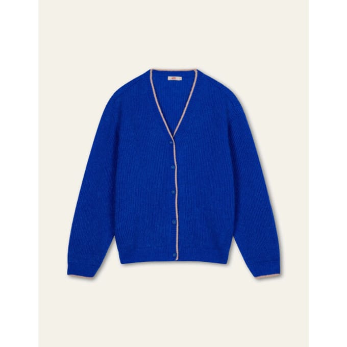 Oilily Vluffys Vest- maatM Royal Blauw