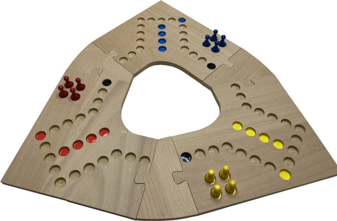 Tokkenspel Puzzel - 3 personen Bordspel