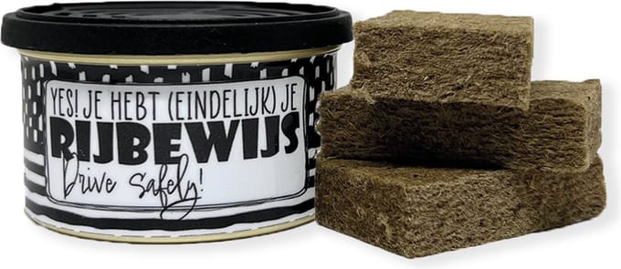 Autoparfum Geurblikje - YES! Je hebt (eindelijk) je Rijbewijs