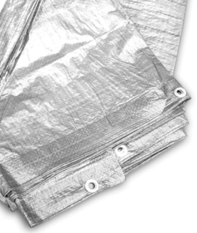 Dailygoody dekzeil - Beschermend dekzeil - Zilver 120 g/m² - 2 m x 3