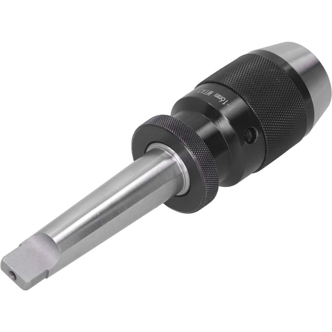 Mandrin de perçage intégré sans clé, autobloquant, droit, MT, outils à main pour tours Morse 116 mm, MTA3