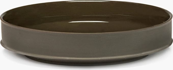 Serax Kelly Wearstler Dune diep bord D21cm H4.5cm slate (set 2 stuks)