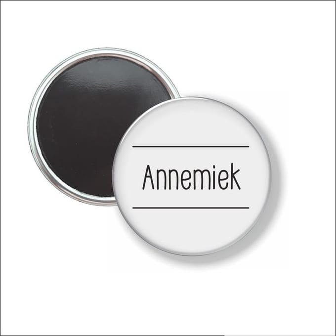 Button Met Magneet 58 MM - Annemiek - NIET VOOR KLEDING