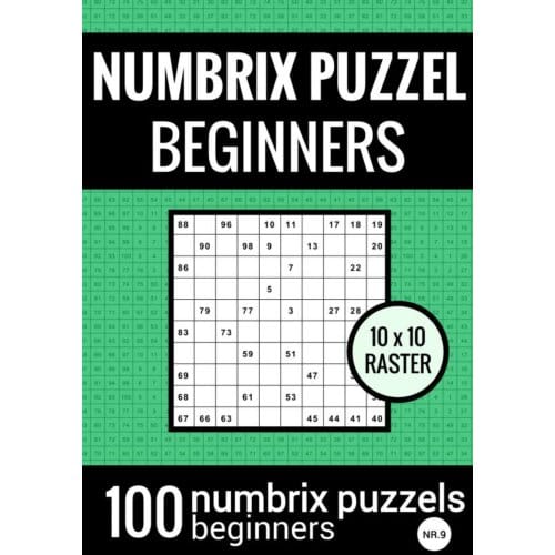 Numbrix Puzzel Makkelijk Voor Beginners - Puzzelboek Met 100 Numbrix Puzzels - Nr.9 - Puzzelboeken & Meer
