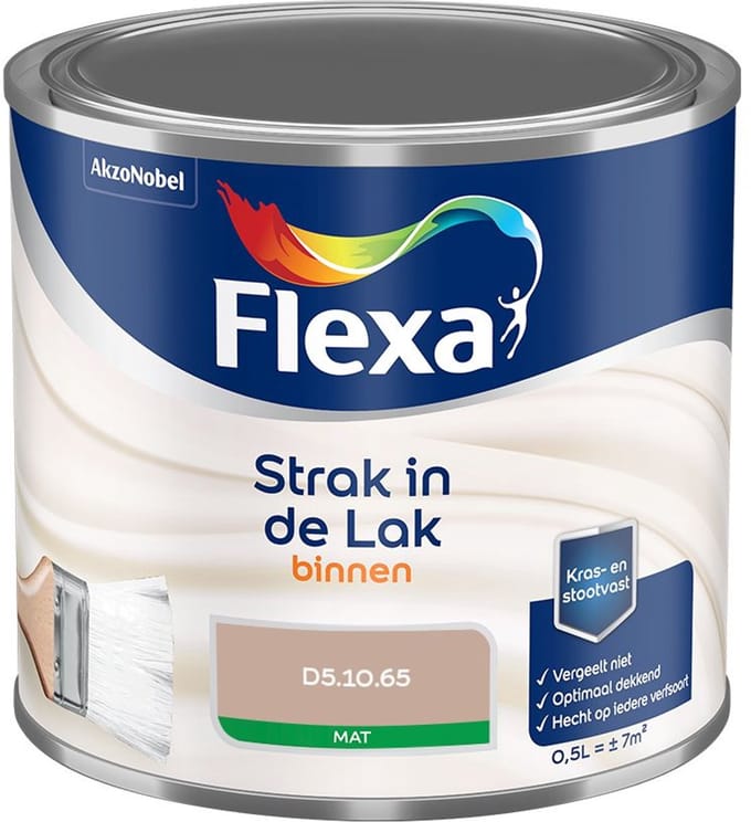 Flexa - Strak In De Lak Binnenlak Mat - D5.10.65 - Mengverf - 500 Ml