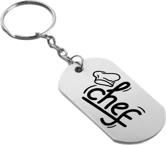 Akyol - kok sleutelhanger - Kok - chef - restaurant - bakken - koken - 54 x 29mm