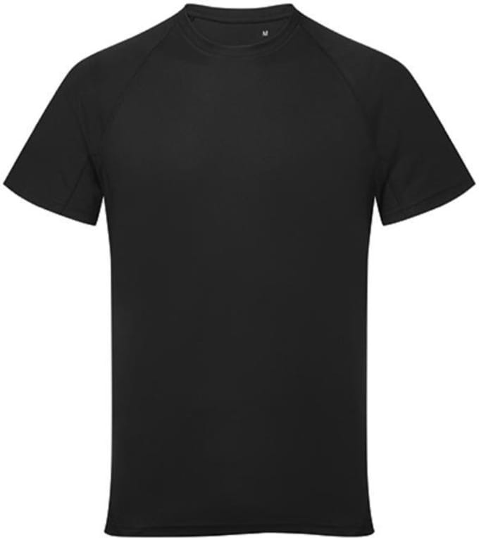 TriDri - Panelled Tech T-Shirt - Black maat S