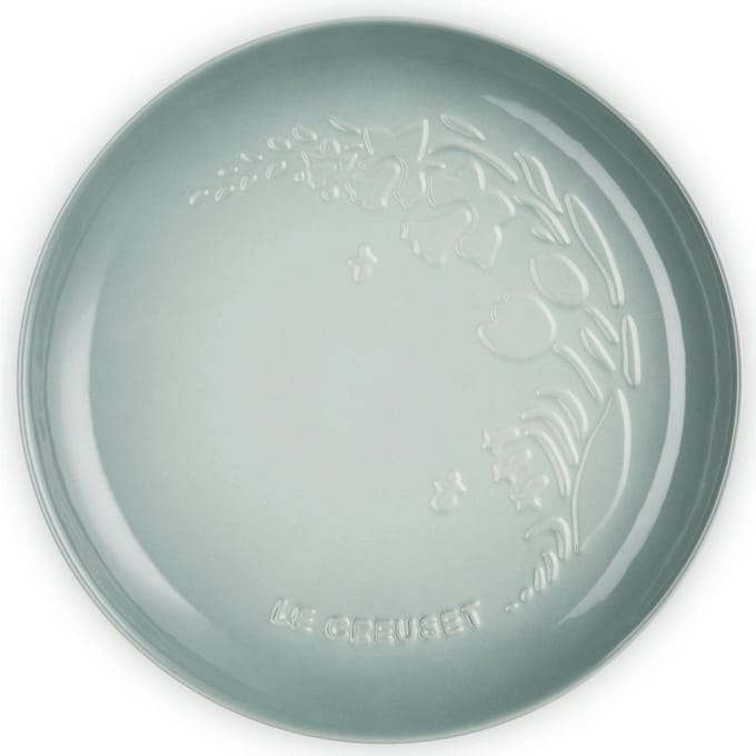 Le Creuset Dinerbord 22cm Jardin Collectie Sea Salt