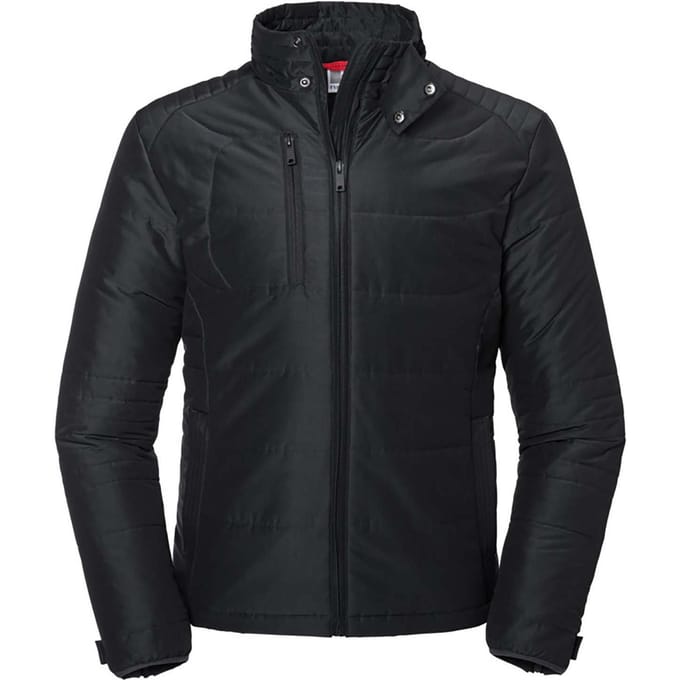 Russell Heren Cross Jas (Zwart)