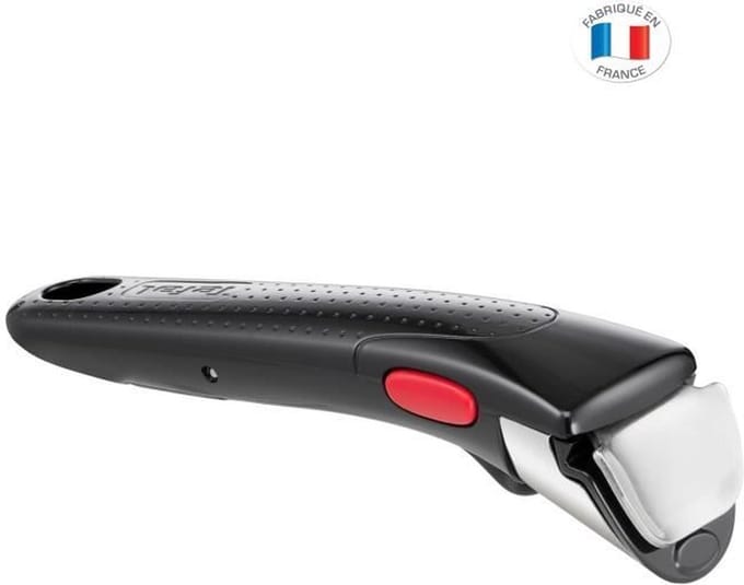 Tefal Ingenio handgreep - Afneembare handgreep- 3 punts veiligheidsvergrendeling- Zwart