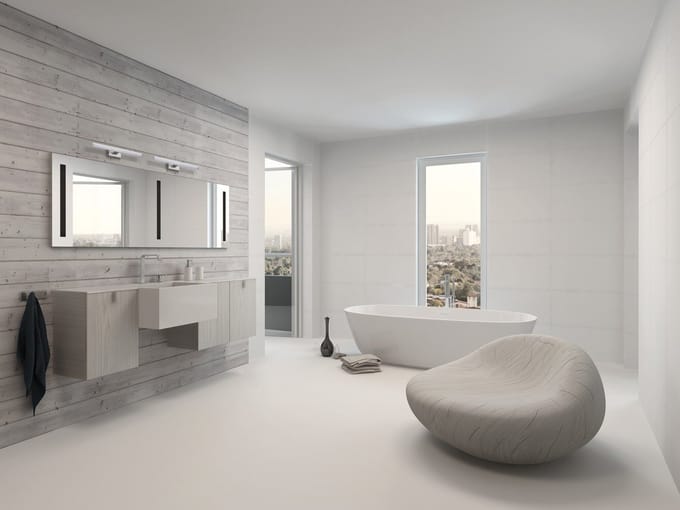 Spiegellamp Badkamer - Modern - Chroom - 40CM - LED - Spiegel verlichting - ASTEN - Kanlux