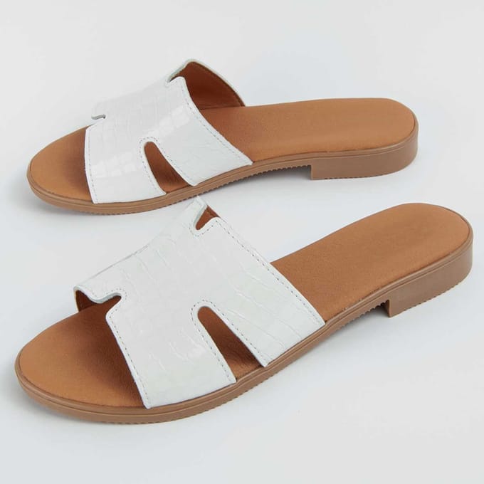 Platte sandalen Purapiel 102716