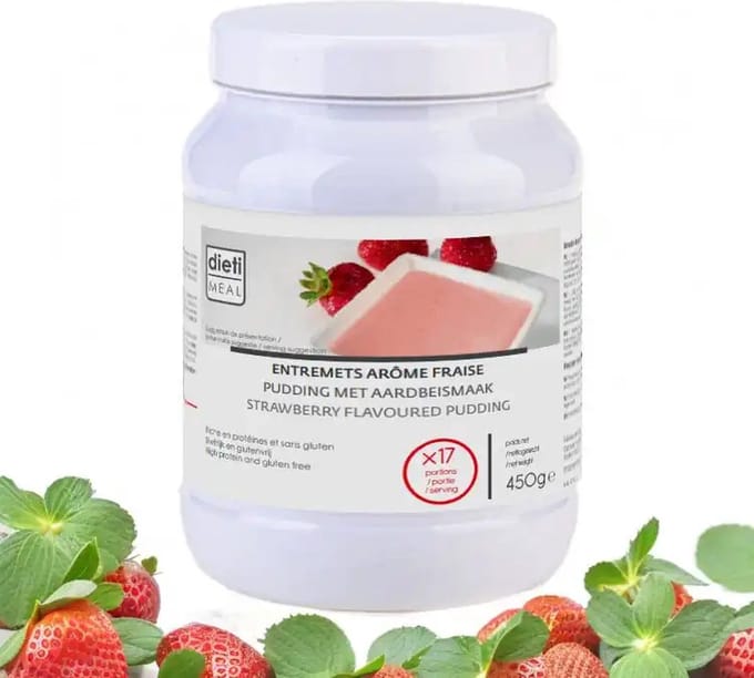 Dieti Aardbeien dessert - 450 gram - Maaltijdvervanger