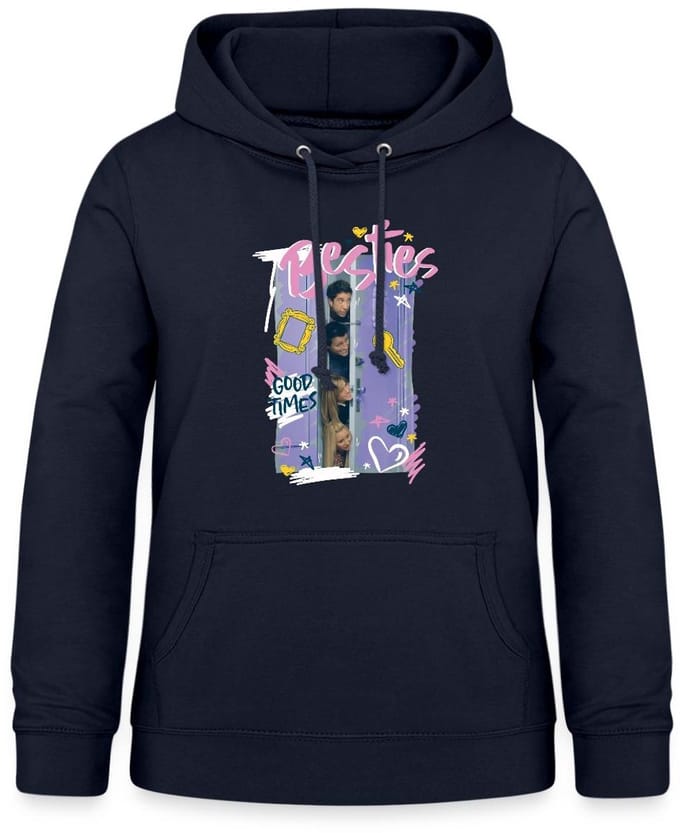 Friends Beste Vrienden Deur Hoodie Dames