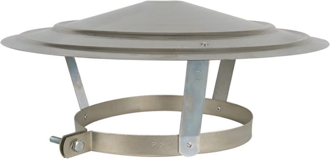 Nedco Regenkap 220mm gegalvaniseerd
