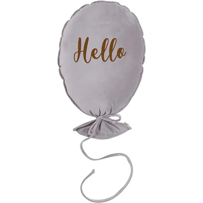 Ballonkussen Malomi Kids Delux Hello Graphite