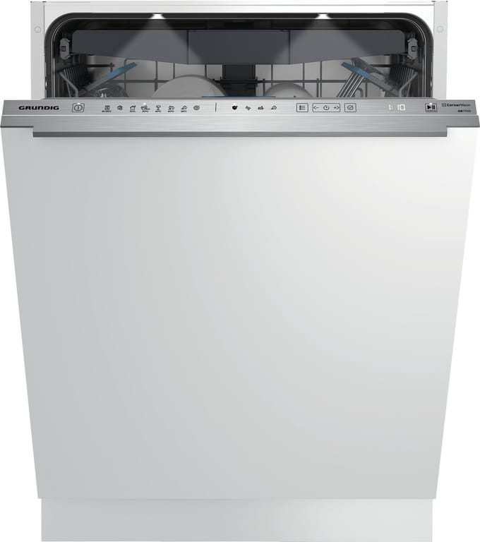 Grundig GNVP4611C INOX Vaatwasser inbouw