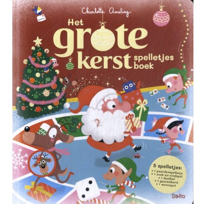 Het Grote Kerstspelletjesboek - Charlotte Ameling