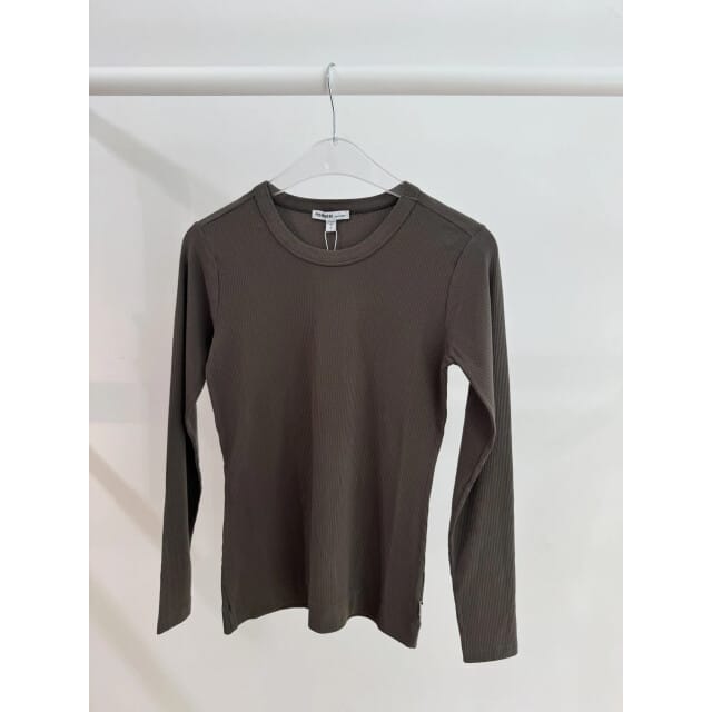 Penn & Ink W26f1963 655 penn en ink longsleeve tabac