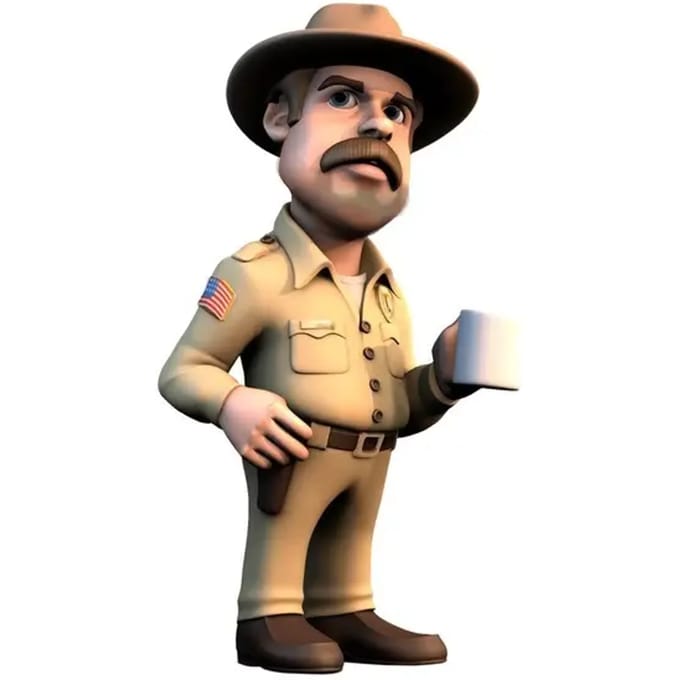 Beeldje Minix Stranger Things Hopper