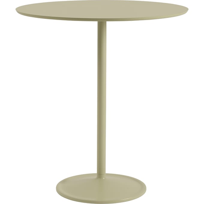 Muuto Soft Tafel hoogte 105 cm - beige green