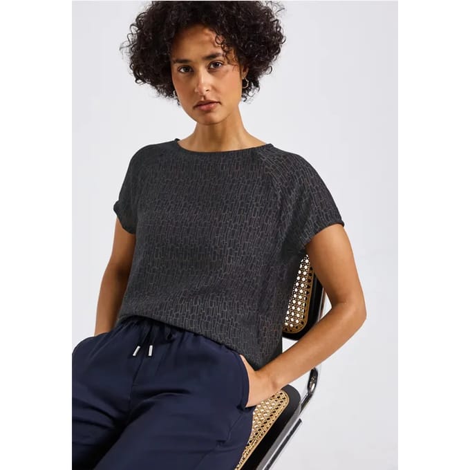 Materiaalmix Shirt