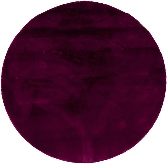Pergamon Luxe Super Zachte Bont Vloerkleed Tapijt Plush Rond