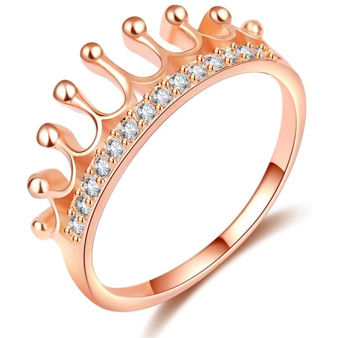 Kroon Ring Dames Ring Sieraden No. 9