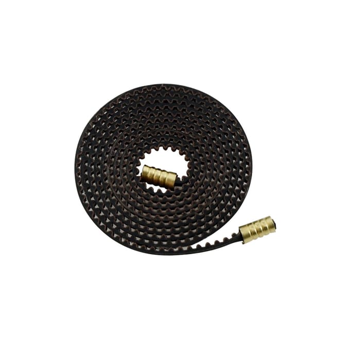 Synchrone riem, tandriem, GT2, tandriem, 3D-printeraccessoire, Ender-3 GT2-6 mm X-as en Y L765MM koffie