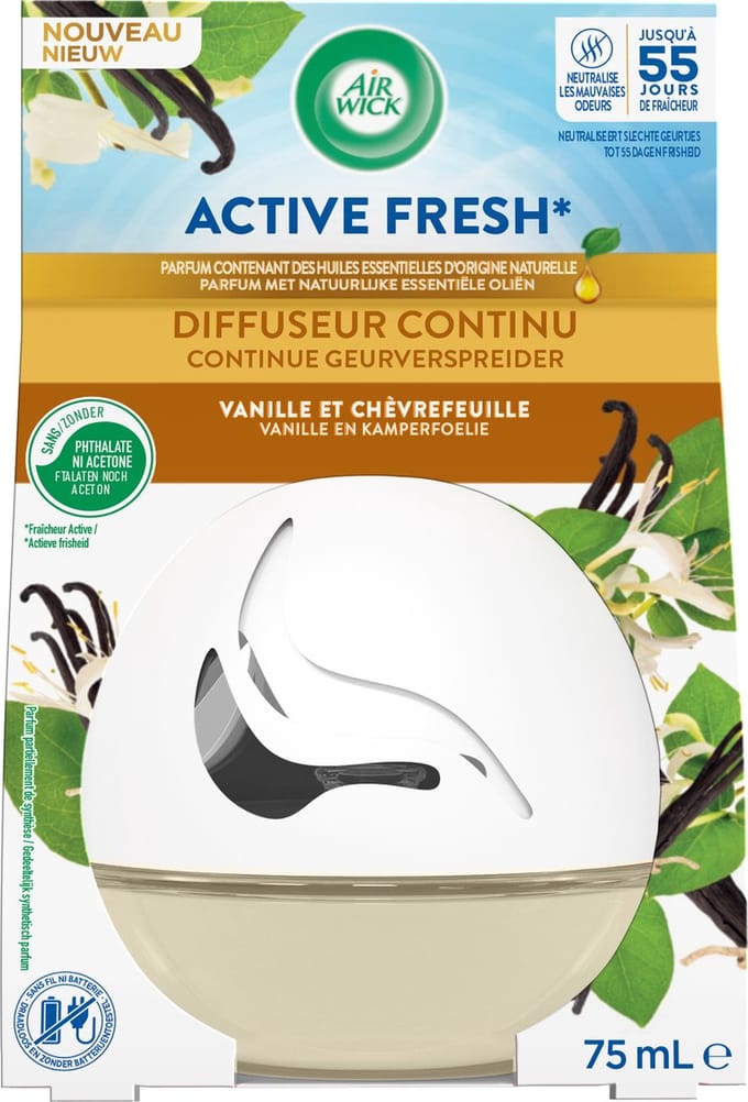 Air Wick Decosphere Vanille & Kamperfoelie