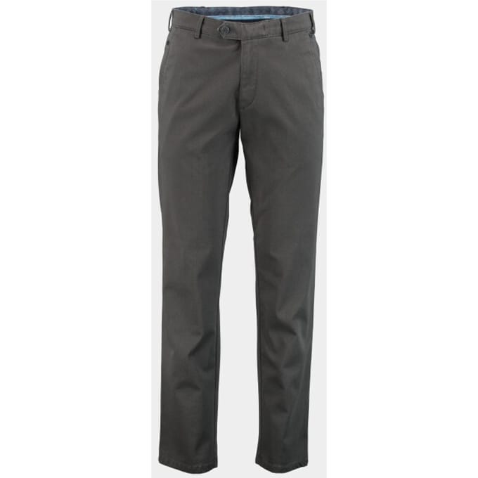 Meyer Broek Bonn Micro Texture Pattern Fantasy Comfort 2-Way Stretch Donker Grijs / male