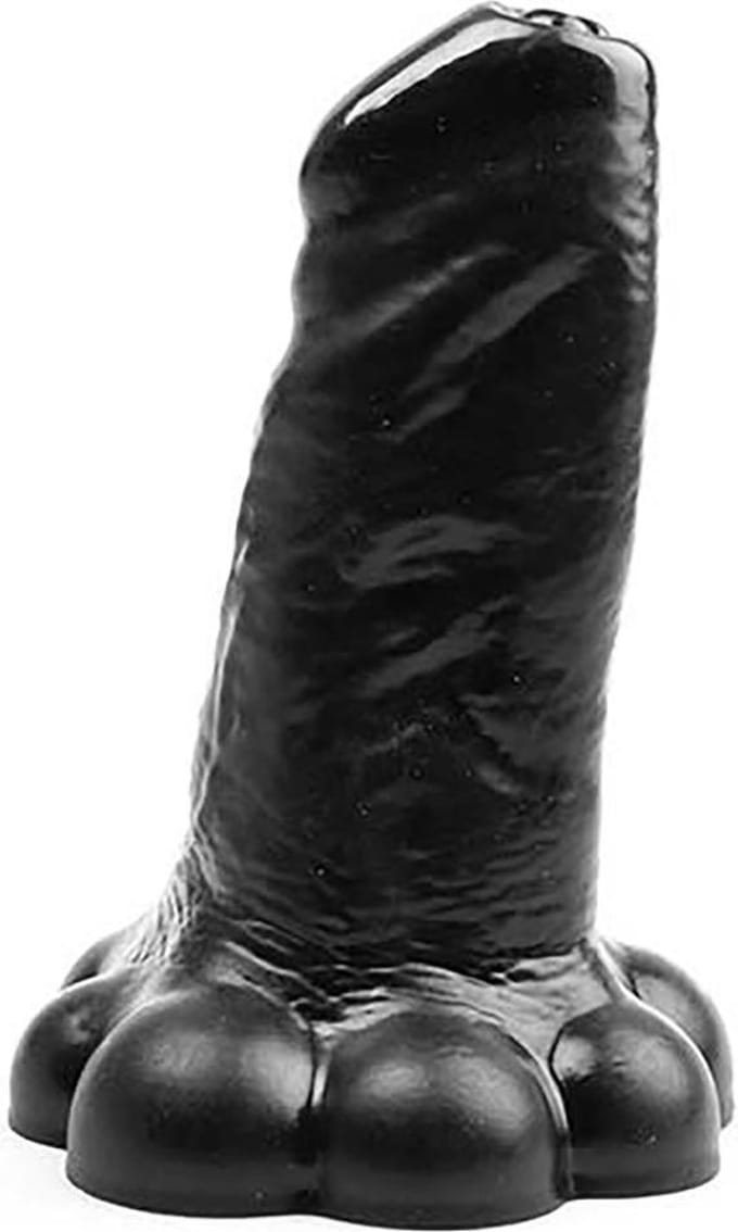 Bubble Toys - Hulk - Anaal Dildo - Zwart - 3 maten Medium