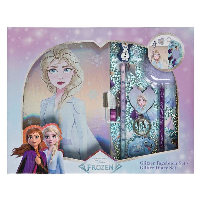 Disney Frozen Glitter Dagboek Set Dagboeken