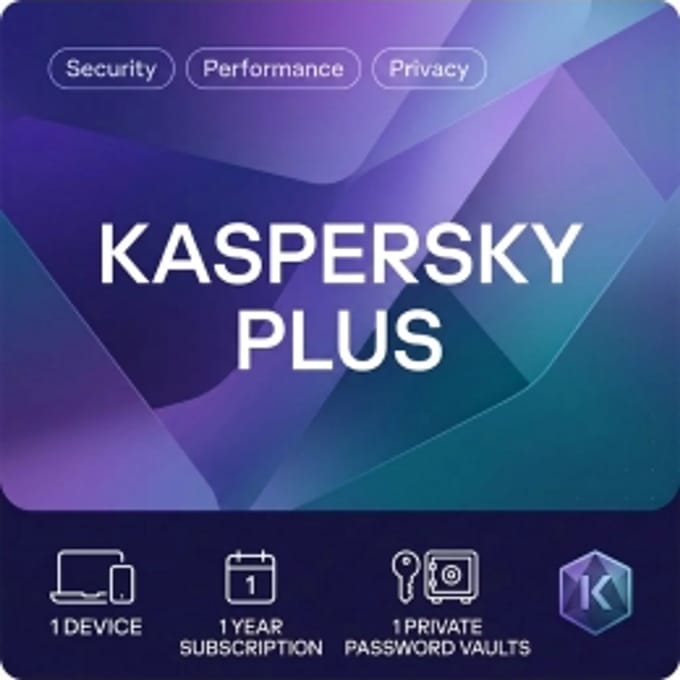 Kaspersky Plus | 1 Jaar | 1 Apparaat | Windows, Mac &amp; Android | Opvolger van Kaspersky Internet Security