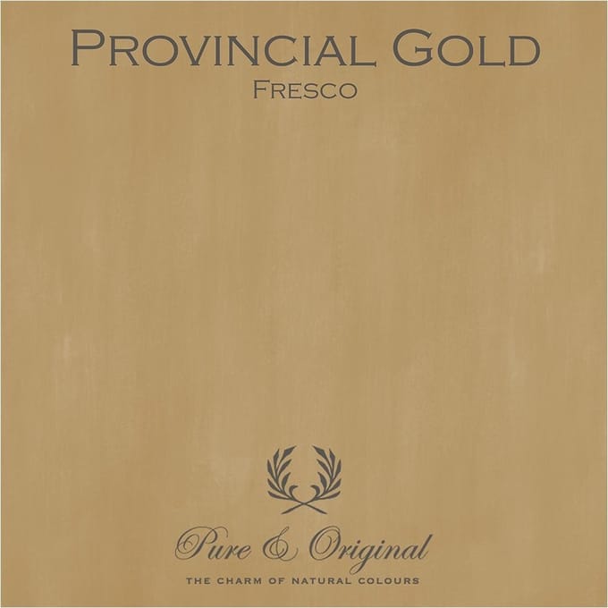 Pure & Original Fresco Kalkverf Provincial Gold 1 L