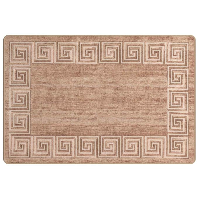 vidaXL - Tapijt - Runner - MARSA - Wit - 100 - x - 150 - cm - Polyester - en - PVC