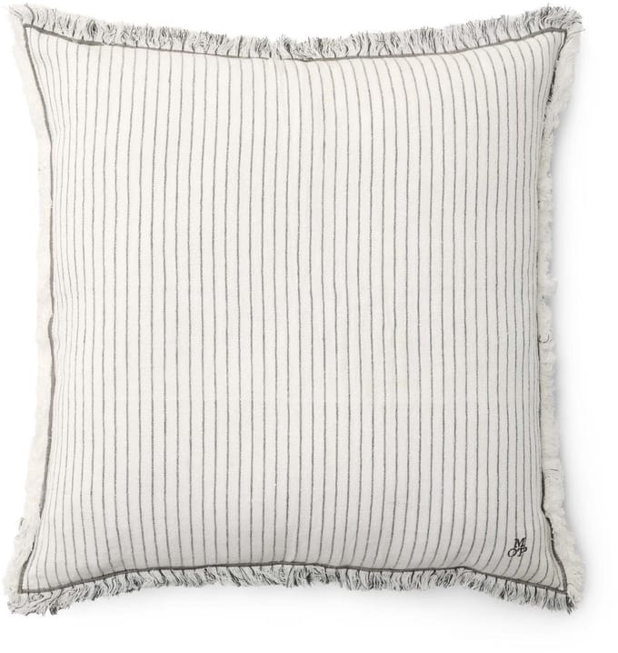 Marc O'Polo Fine Stripe Sierkussen Antraciet - 40x60 cm