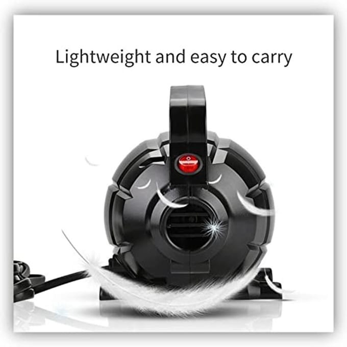 Dailygoods - Multifunctionele Elektrische Luchtpomp - 17000 Pa, 600W