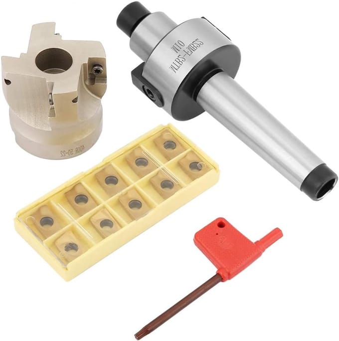 Surface Freeshouder met Frees en 10 Stuks Tungsten Carbide Inserts voor CNC Bewerking