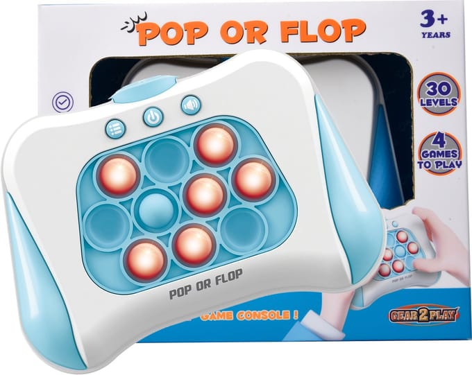 Pop or Flop Fidget Spel blauw Bordspellen
