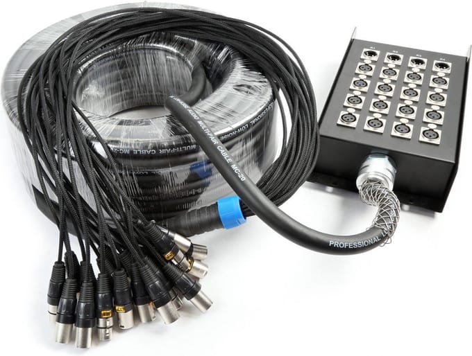 Stage Snake 16 + 4 XLR 30m 20mm