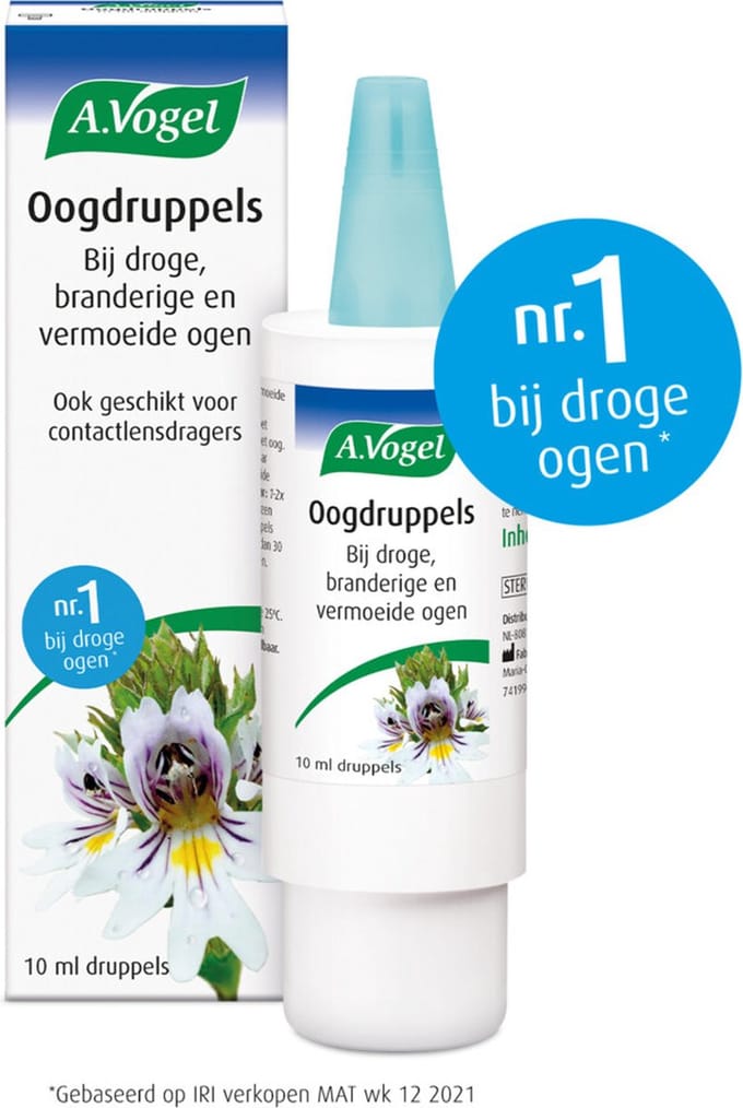 A.Vogel Oogdruppels - 2 x 10 ml - Voordeelverpakking