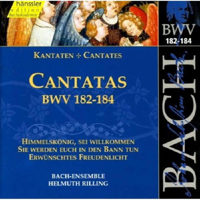 Bach-Ensemble, Helmuth Rilling - J.S. Bach: Cantatas Bwv 182-184 (CD) (Remastered)