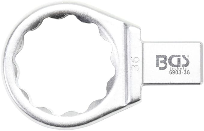 BGS Opsteek-Ringsleutel 36 mm Opname 14 x 18 - 6903-36