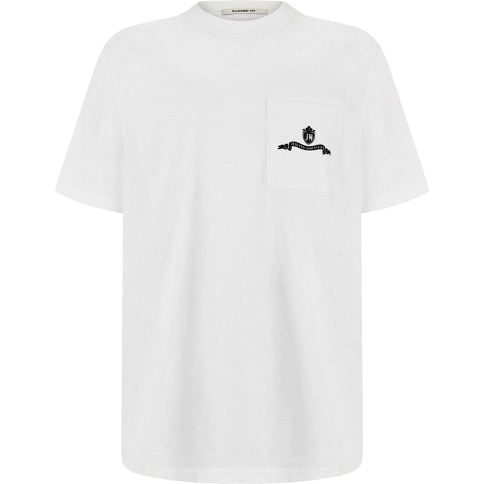 Jack Wills Heren Classic Korte Mouwen T-Shirt (Wit)
