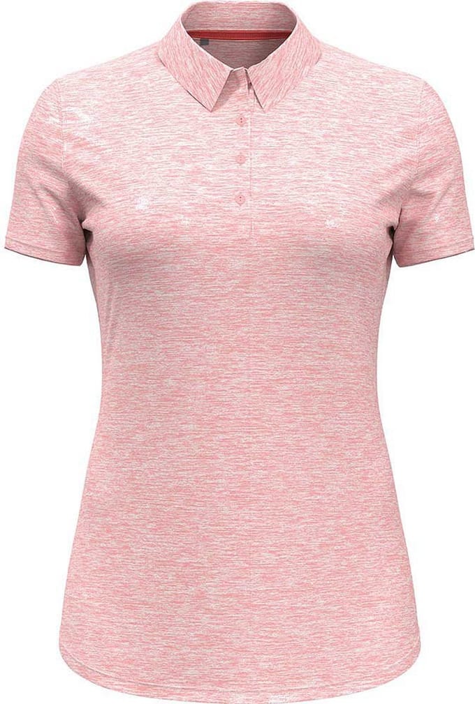Under Armour Golf Playoff Korte Mouw Poloshirt Voor Dames Roze S