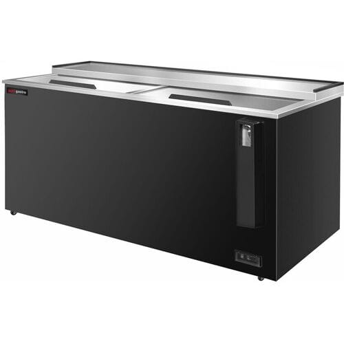 GGM Gastro Flaschenkühltruhe - 577 Liter - Schwarz Zwart
